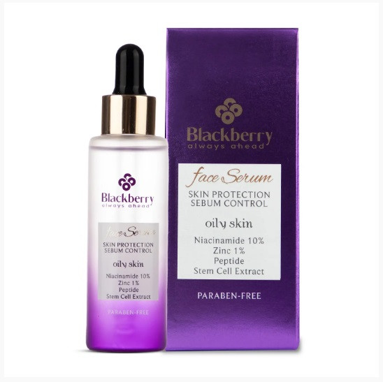 سرم صورت حاوی 10% نیاسینامید و زینک مناسب پوست چرب بلک بری