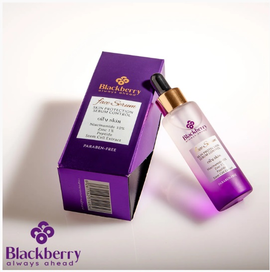 سرم صورت حاوی 10% نیاسینامید و زینک مناسب پوست چرب بلک بری