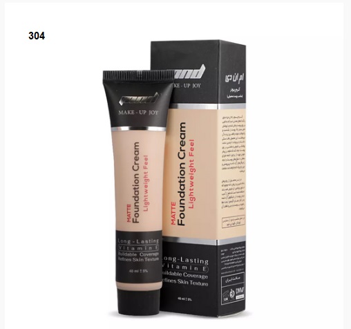 کرم پودر تیوپی مات شماره 304